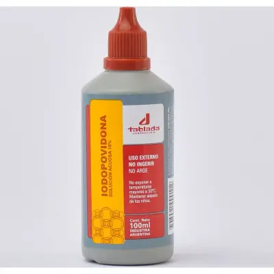 Solución de Iodopovidona Tablada 100 ml