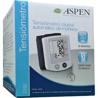 Tensiómetro Digital de Muñeca Aspen S-150