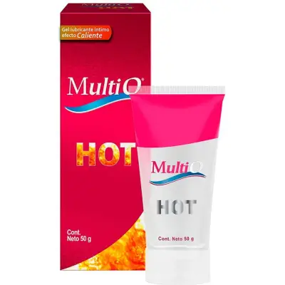 Gel Lubricante Íntimo Multi-O Hot 50 g