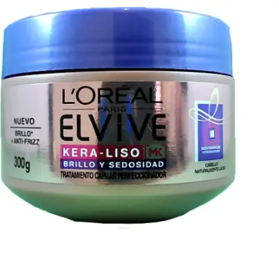 Crema de Tratamiento Elvive Keraliso Brillo 300 ml