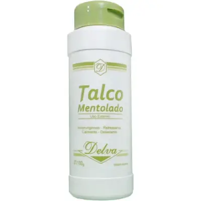 Talco Mentolado Delva 100 g