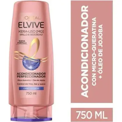 Acondicionador Elvive Keraliso Brillo 750 ml