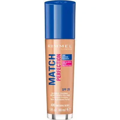 Base de Maquillaje Rimmel Match Perfection Tono 400