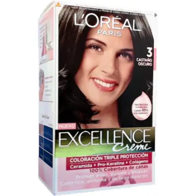 Tintura Capilar L'Oréal Excellence Crème Tono 3