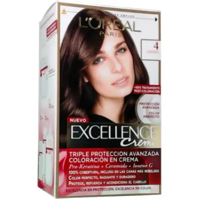 Tintura Capilar L'Oréal Excellence Crème Tono 1 Negro