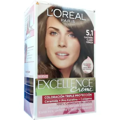 Tintura Capilar L'Oréal Excellence Crème Tono 5.1