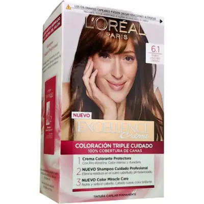 Tintura Capilar L'Oréal Excellence Crème Tono 6.1