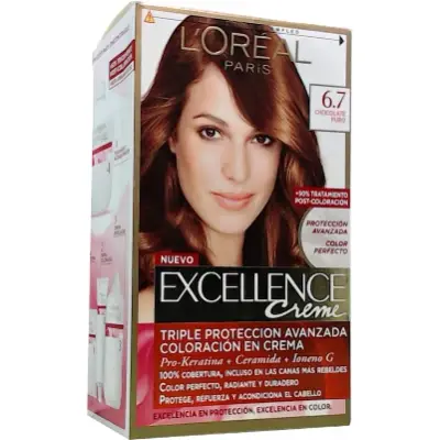 Tintura Capilar L'Oréal Excellence Crème Tono 6.7
