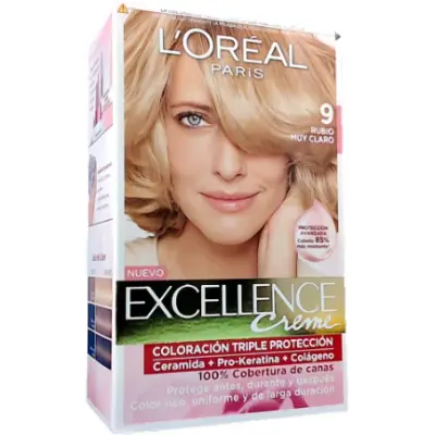 Tintura Capilar L'Oréal Excellence Crème Tono 9