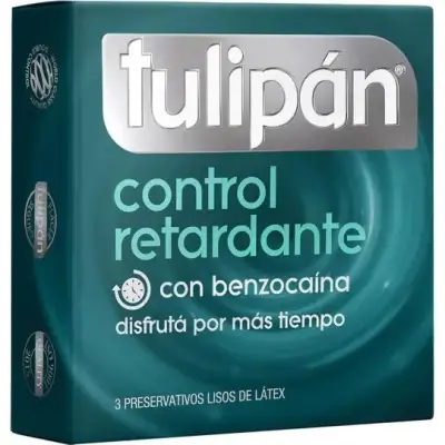 Preservativos Tulipán Retardante x 3