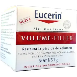 Crema Facial de Día Eucerin Volume-Filler Piel Normal a Mixta 50 ml