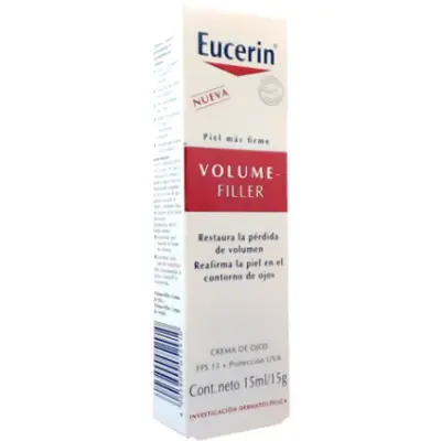 Crema Facial Eucerin Hyaluron-Filler + Volume-Lift Contorno de Ojos 15 ml