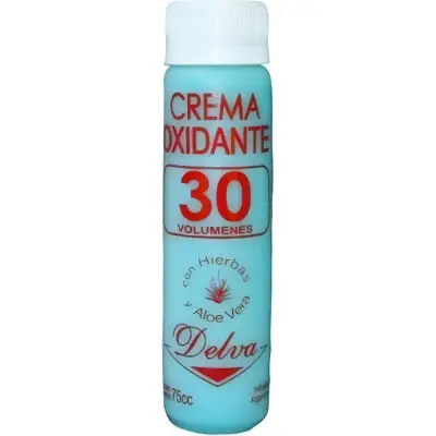 Crema Oxidante Delva 30 Volúmenes con Hierbas 75 g