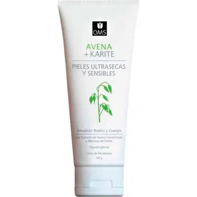 Emulsión Corporal Ultra Hidratante con Avena y Karité 180 ml