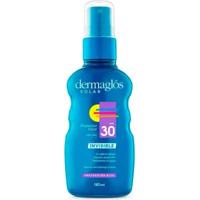 Protector Solar Dermaglós FPS 30 Invisible Spray 180 g