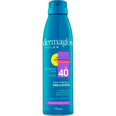 Protector Solar Dermaglós FPS 40 Spray 170 g
