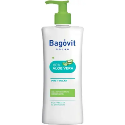 Emulsión Post Solar Bagóvit Solar Aloe Vera 80% 350 ml