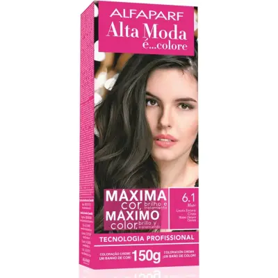 Kit de Coloración Alta Moda Tono 6.1