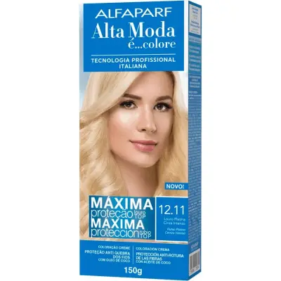 Kit de Coloración Alta Moda Color Tono 12.11