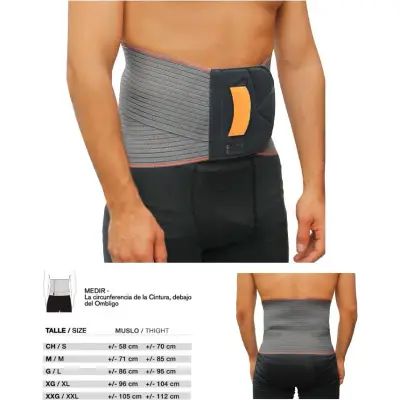 Faja Ortopédica Lumbosacra Talla S