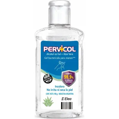 Alcohol en Gel Pervicol 100 ml con Aloe