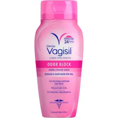 Jabón Líquido Íntimo Vagisil Odor Block 240 ml
