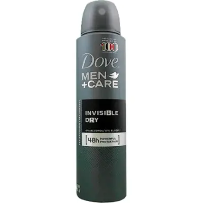 Antitranspirante Aerosol Dove Men Invisible Dry 89 g