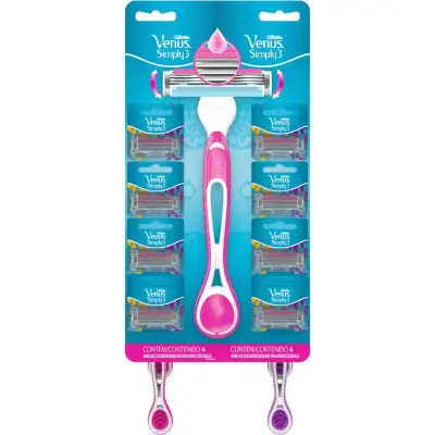 Máquinas de Afeitar Gillette Venus Simply x8