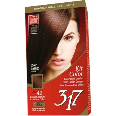 Kit de Coloración Capilar Hedaly Tono 25.42