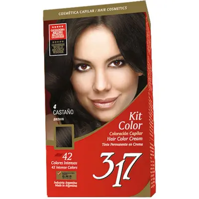 Kit de Coloración Capilar Hedaly Tono 4