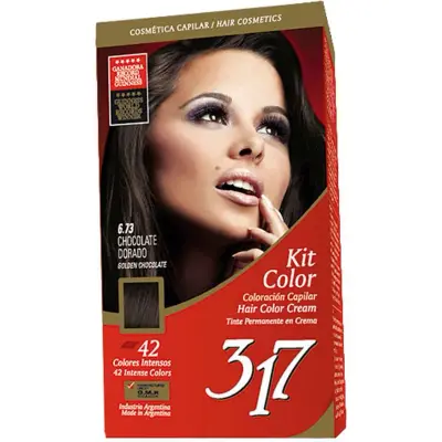 Kit de Coloración Capilar Hedaly Tono 6.73