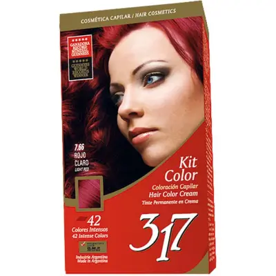 Kit de Coloración Capilar Hedaly Tono 7.66