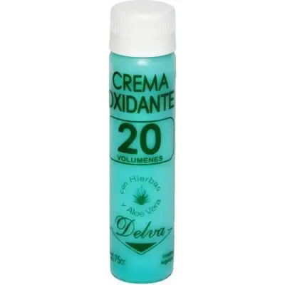 Crema Oxidante Delva 20 Volúmenes con Hierbas 75 g