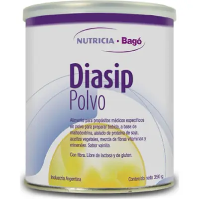 Diasip Vainilla Nutricia Bagó Lata 350 g