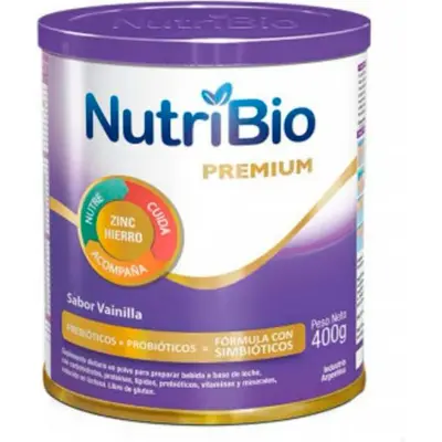 Suplemento Nutricional Nutribio en Polvo Lata 400 g