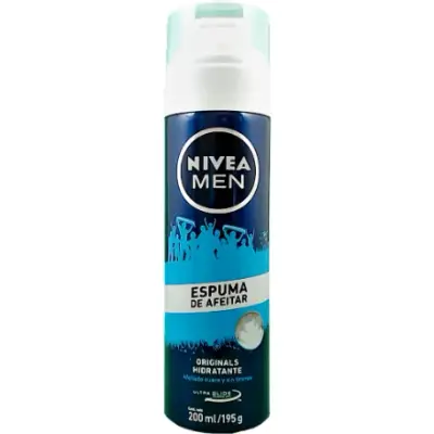 Espuma de Afeitar Nivea Men Hidratante 200 ml
