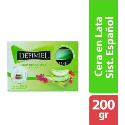 Cera Depilatoria Depimiel Vegetal 200 g