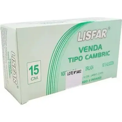 Venda Cambric Lisfar N° 15 x 6