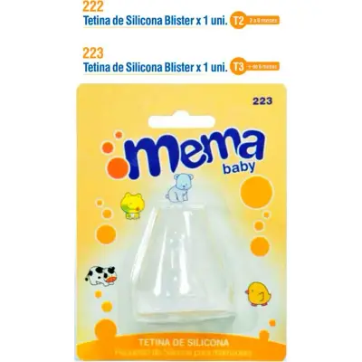 Tetina de Silicona Norte Bebé 3-6 Meses