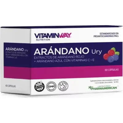 Vitamin Way Arándano y Urva 6 Blísteres x 10