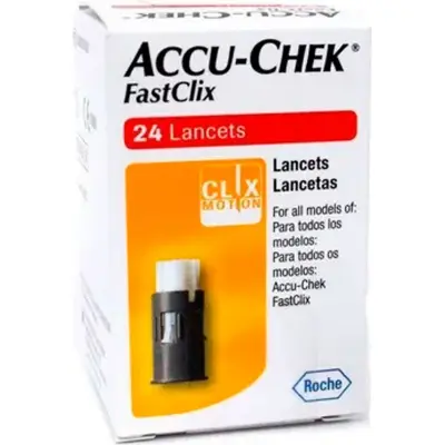 Lancetas Accu-Chek FastClix x 24