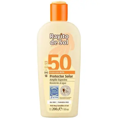 Protector Solar Rayito de Sol FPS 50 200 ml