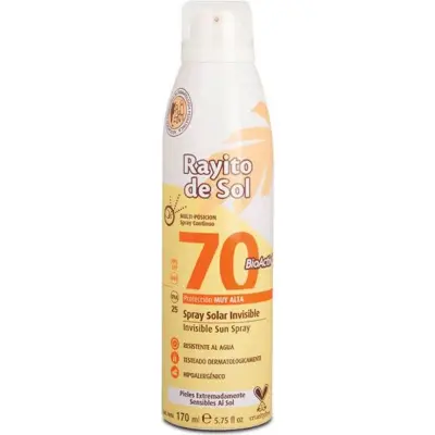 Protector Solar Rayito de Sol Aerosol FPS 70 x 170 g
