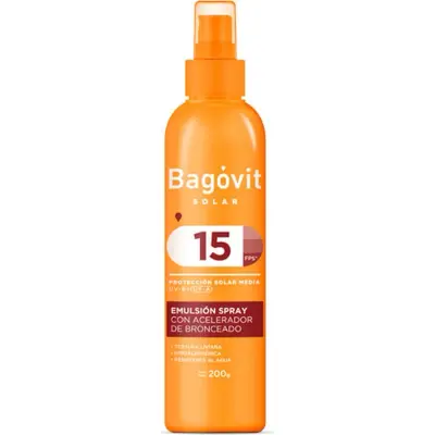Aceite Solar Bagóvit Solar FPS 15/7 200 ml