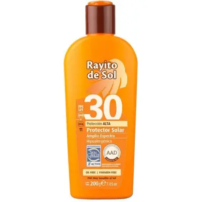 Protector Solar Rayito de Sol FPS 30 x 200 ml