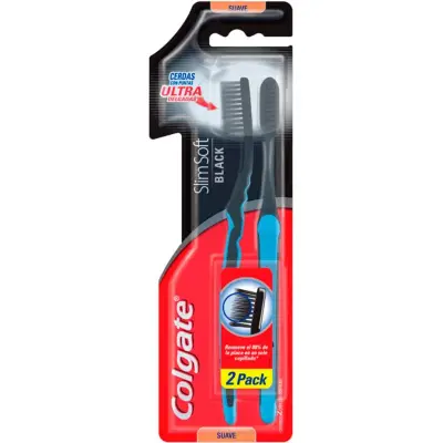 Cepillo de Dientes Colgate Slim Soft Pack 2x1