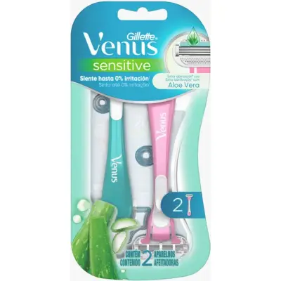 Repuestos para Máquina de Afeitar Gillette Venus Sensitive x2
