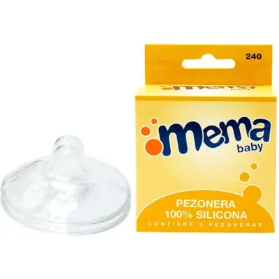 Pezoneras de Silicona Mema x 2