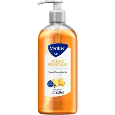 Jabón Líquido Veritas con Aceites Esenciales 300 ml