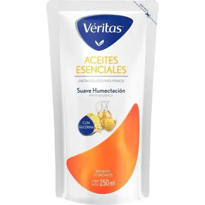 Jabón Líquido Veritas Aceite Doypack 250 ml